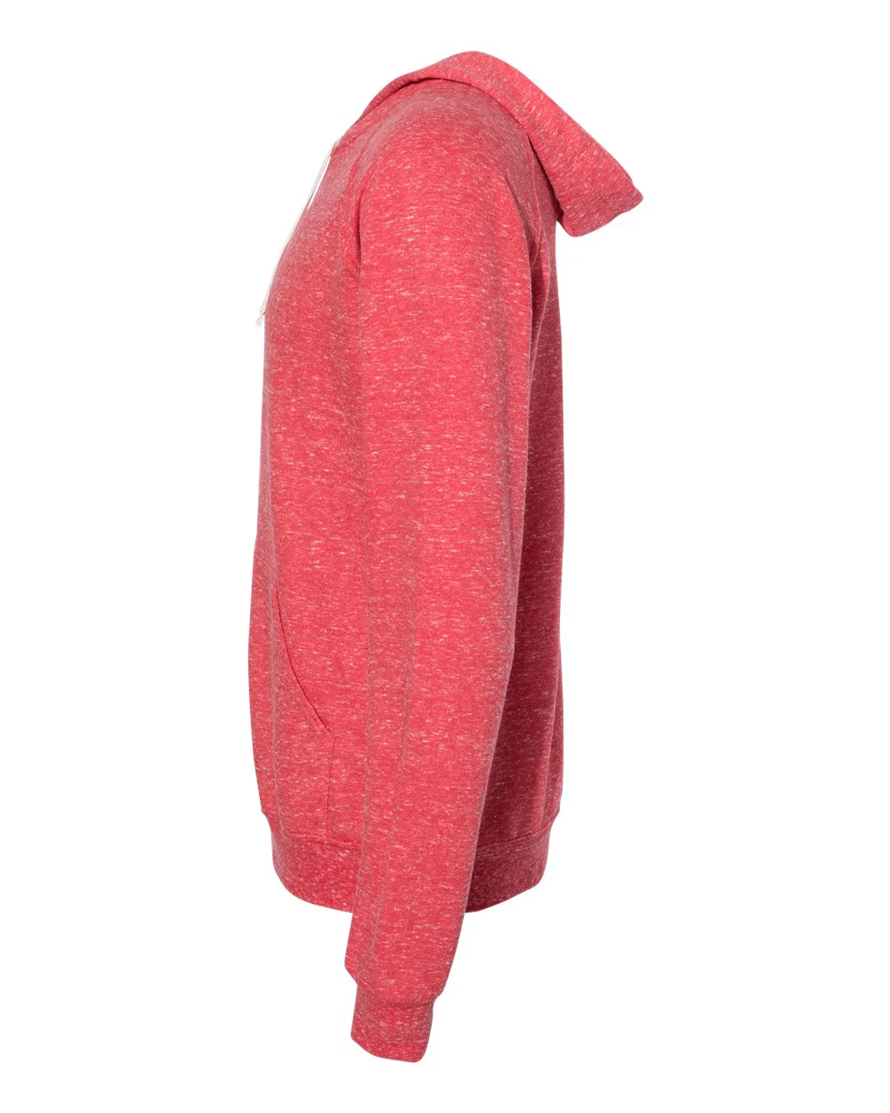 JERZEES-90MR-Snow Heather French Terry Raglan Hooded Sweatshirt - Image 36