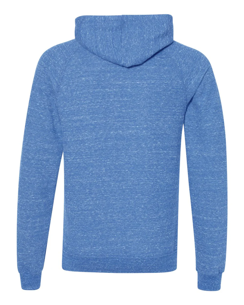 JERZEES-90MR-Snow Heather French Terry Raglan Hooded Sweatshirt - Image 41