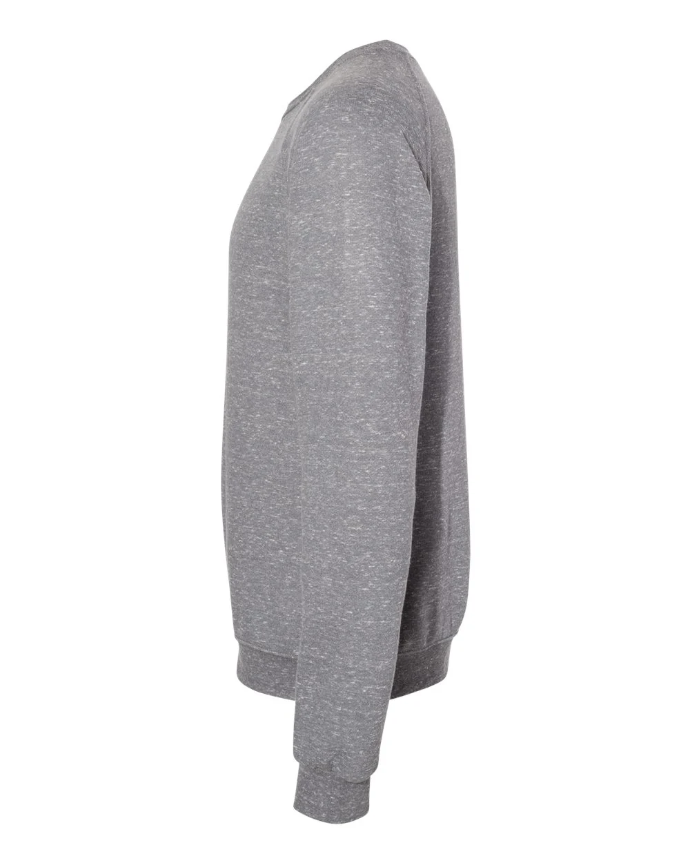 JERZEES-91MR-Snow Heather French Terry Crewneck Sweatshirt - Image 10