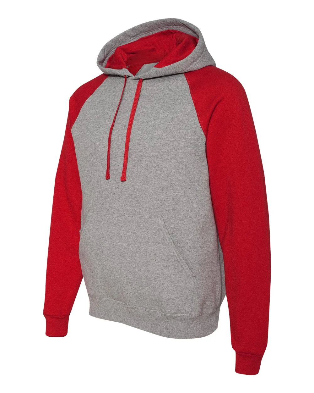 JERZEES-96CR-Nublend® Colorblocked Raglan Hooded Sweatshirt - Image 13
