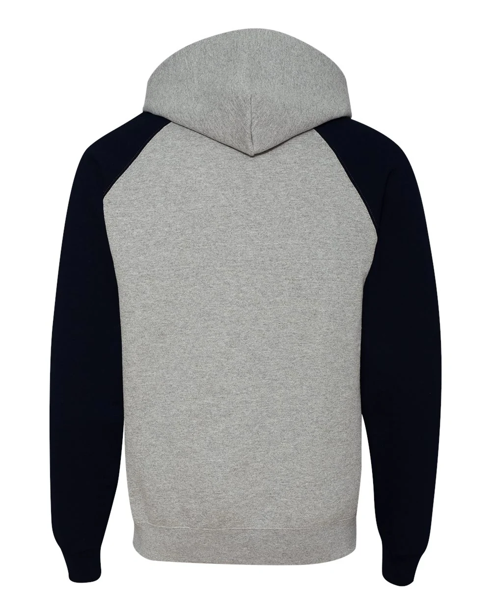 JERZEES-96CR-Nublend® Colorblocked Raglan Hooded Sweatshirt - Image 2