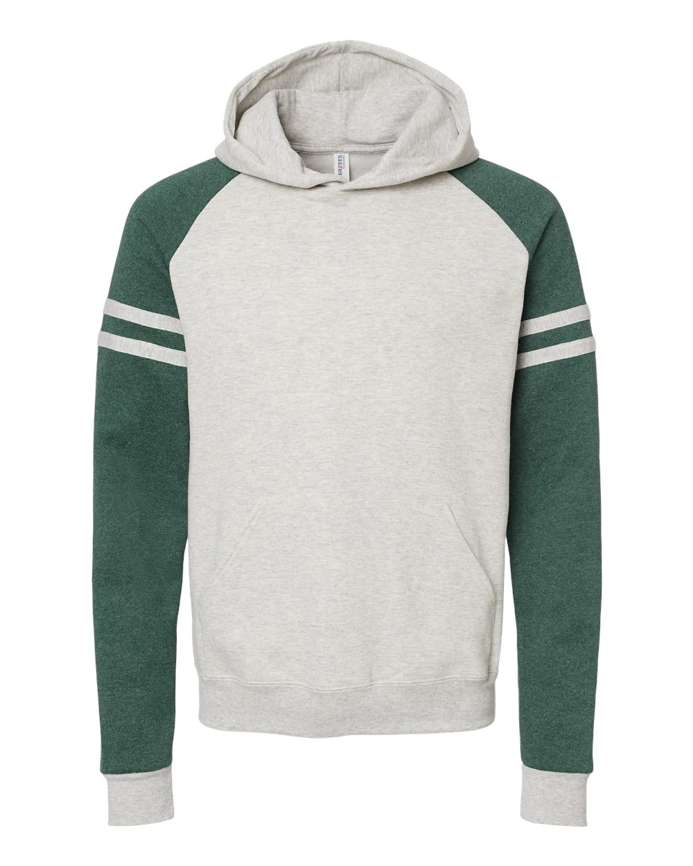 JERZEES-97CR-Nublend® Varsity Colorblocked Raglan Hooded Sweatshirt - Image 14