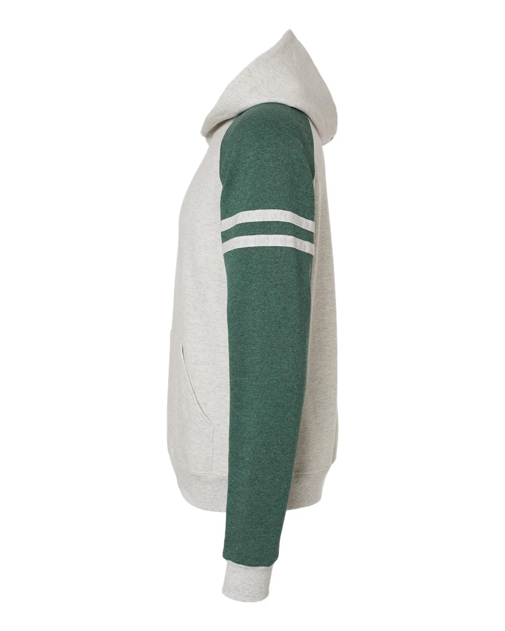 JERZEES-97CR-Nublend® Varsity Colorblocked Raglan Hooded Sweatshirt - Image 16