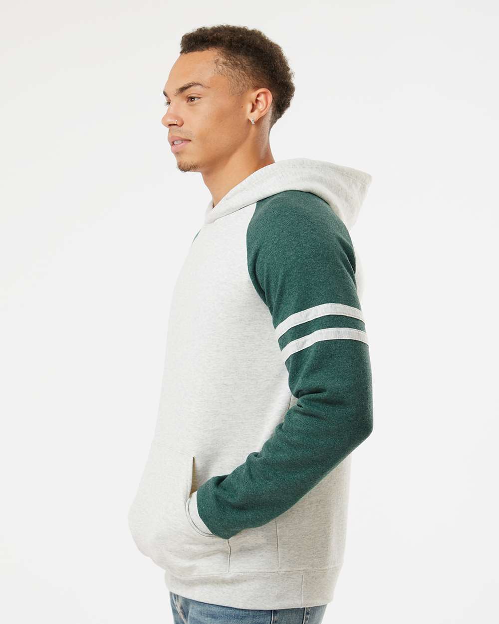 JERZEES-97CR-Nublend® Varsity Colorblocked Raglan Hooded Sweatshirt - Image 18