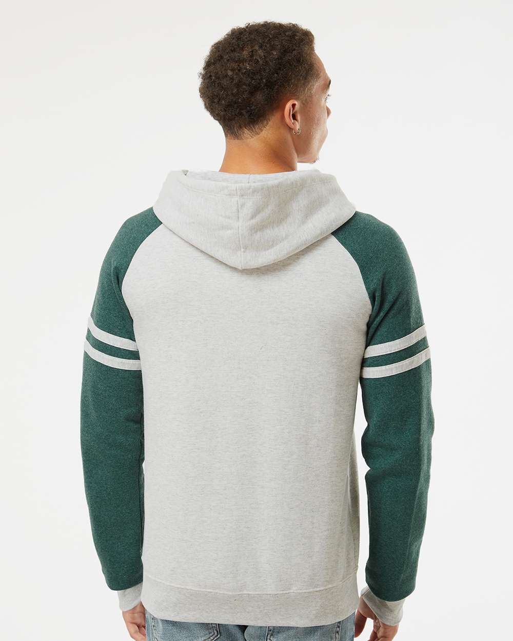 JERZEES-97CR-Nublend® Varsity Colorblocked Raglan Hooded Sweatshirt - Image 19