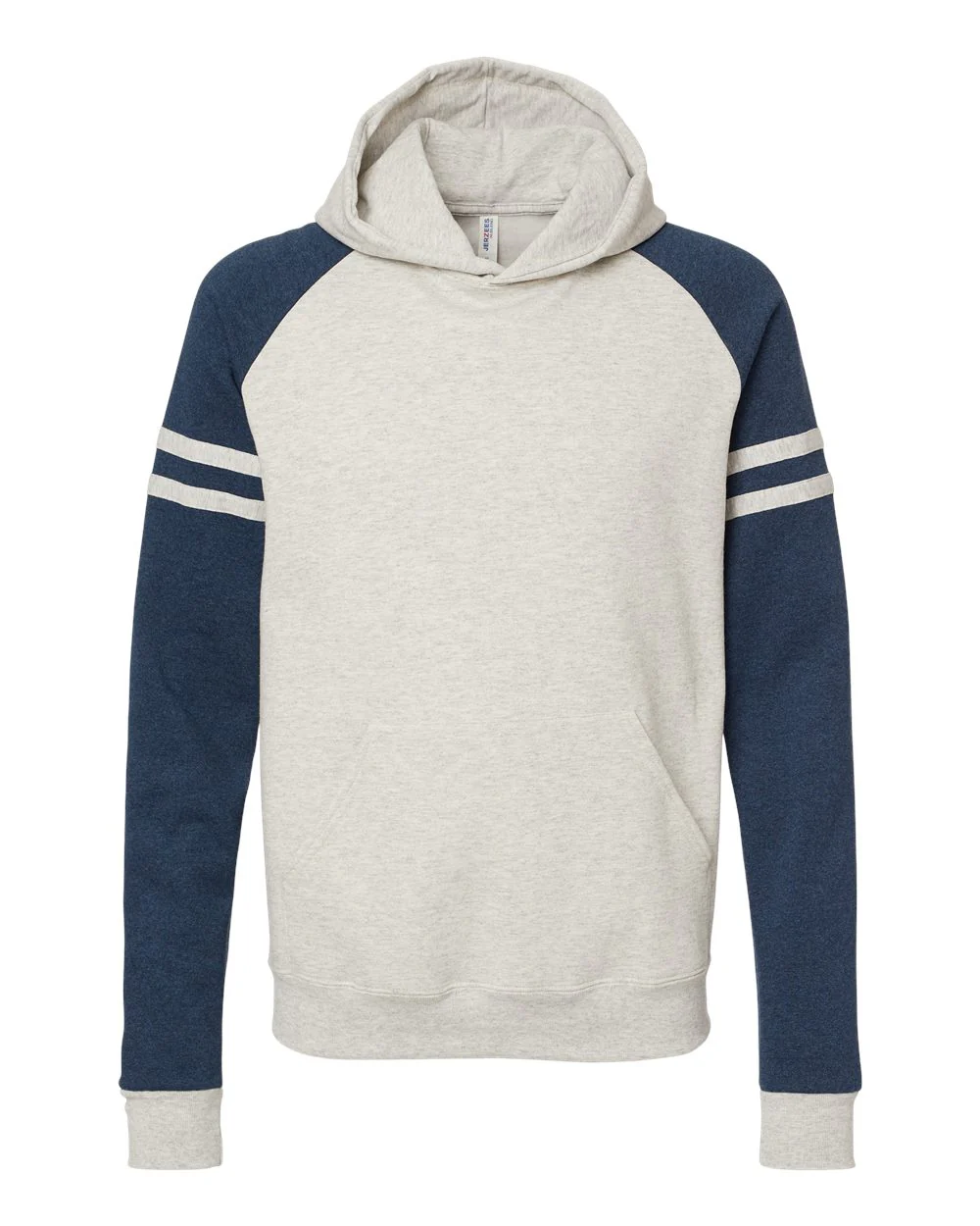 JERZEES-97CR-Nublend® Varsity Colorblocked Raglan Hooded Sweatshirt - Image 20