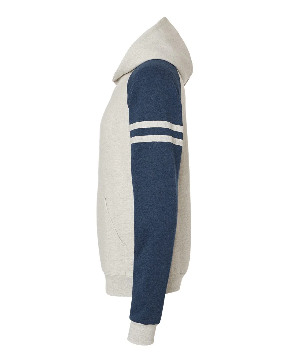 JERZEES-97CR-Nublend® Varsity Colorblocked Raglan Hooded Sweatshirt - Image 22