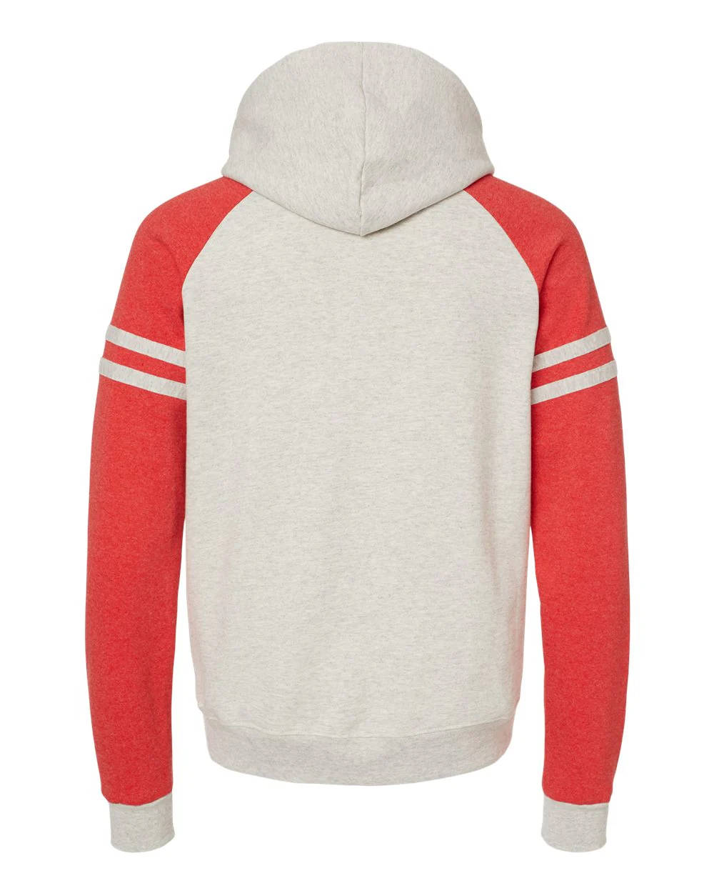 JERZEES-97CR-Nublend® Varsity Colorblocked Raglan Hooded Sweatshirt - Image 9