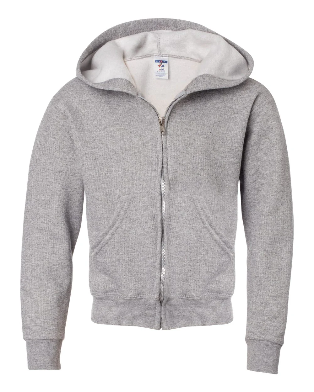 JERZEES-993BR-NuBlend® Youth Full-Zip Hooded Sweatshirt - Image 14