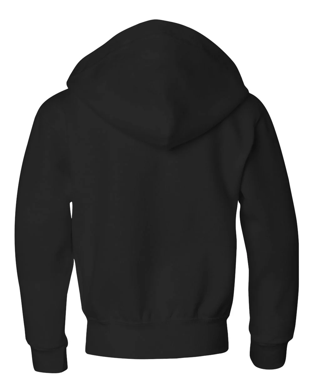 JERZEES-993BR-NuBlend® Youth Full-Zip Hooded Sweatshirt - Image 2