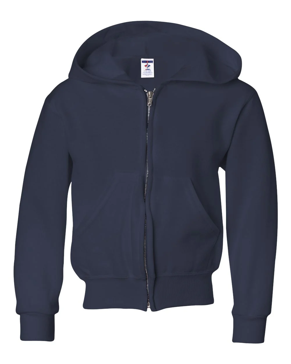 JERZEES-993BR-NuBlend® Youth Full-Zip Hooded Sweatshirt - Image 8