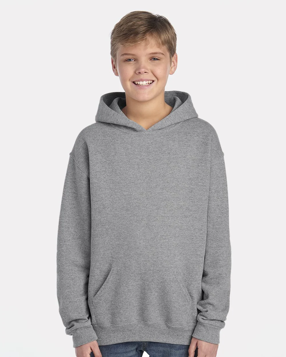 JERZEES-996YR-NuBlend® Youth Hooded Sweatshirt - Image 4