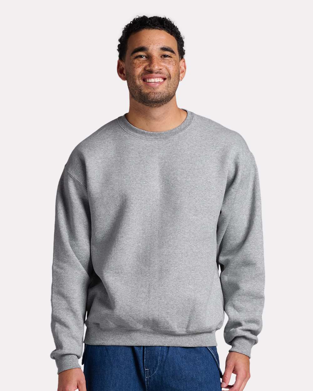 JERZEES-C12MR-Rugged Crewneck Sweatshirt - Image 4