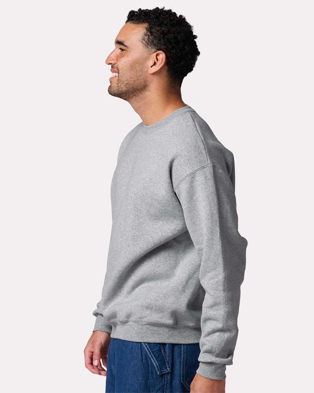 JERZEES-C12MR-Rugged Crewneck Sweatshirt - Image 5