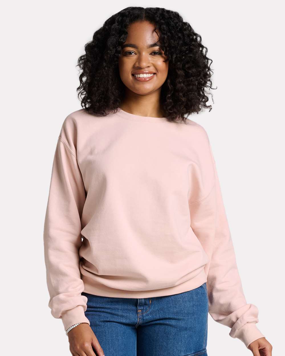 JERZEES-IC48MR-Ultimate CVC Crewneck Sweatshirt - Image 23