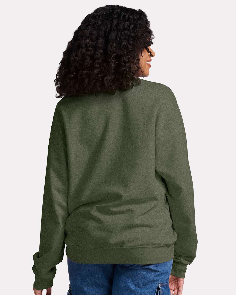 JERZEES-IC48MR-Ultimate CVC Crewneck Sweatshirt - Image 37