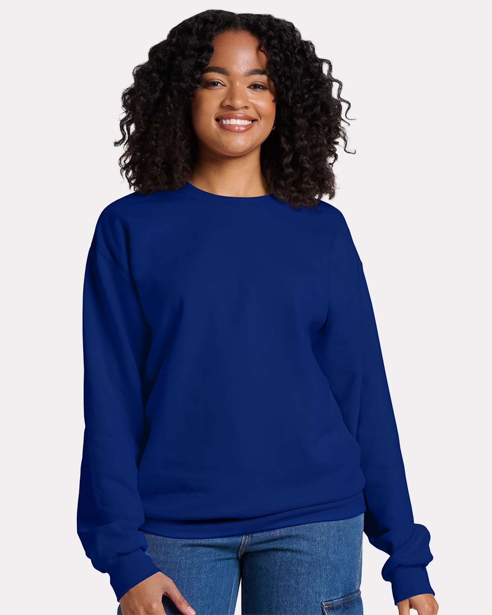JERZEES-IC48MR-Ultimate CVC Crewneck Sweatshirt - Image 41