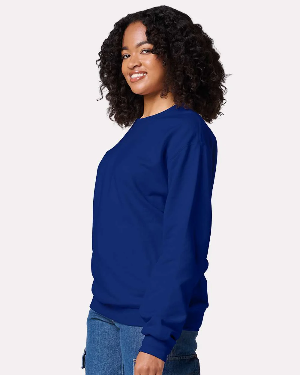 JERZEES-IC48MR-Ultimate CVC Crewneck Sweatshirt - Image 42