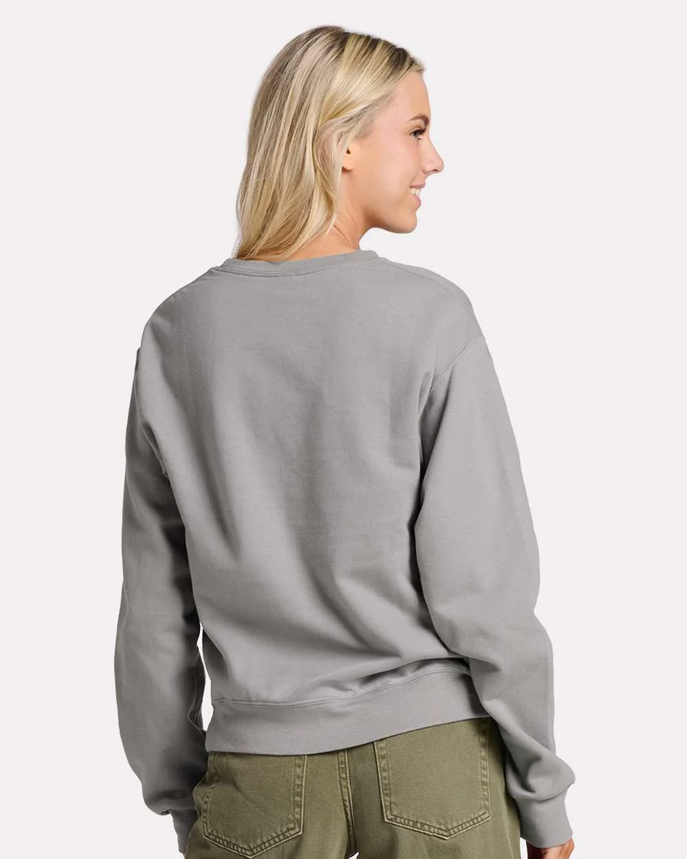 JERZEES-IC48MR-Ultimate CVC Crewneck Sweatshirt - Image 55