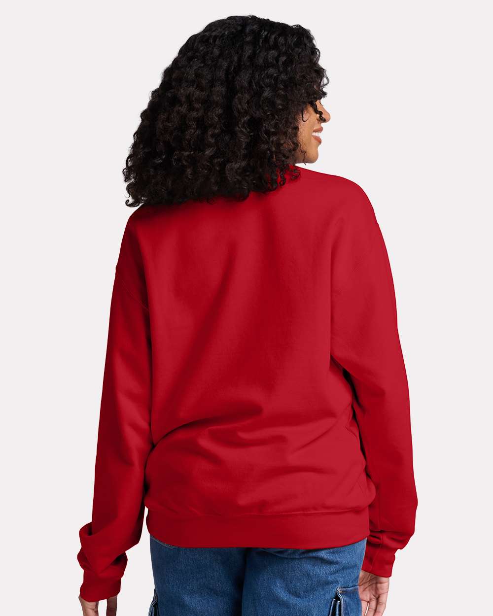 JERZEES-IC48MR-Ultimate CVC Crewneck Sweatshirt - Image 61