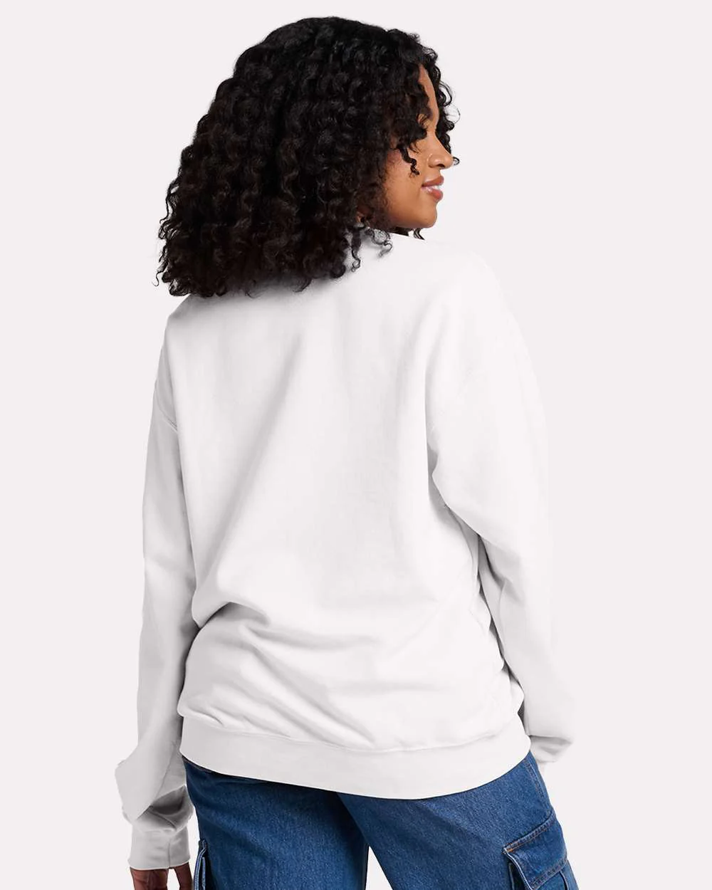 JERZEES-IC48MR-Ultimate CVC Crewneck Sweatshirt - Image 64