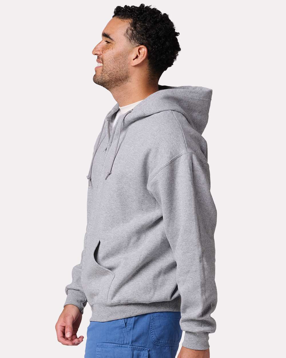 JERZEES-Z12MR-Rugged Full-Zip Hooded Sweatshirt - Image 2