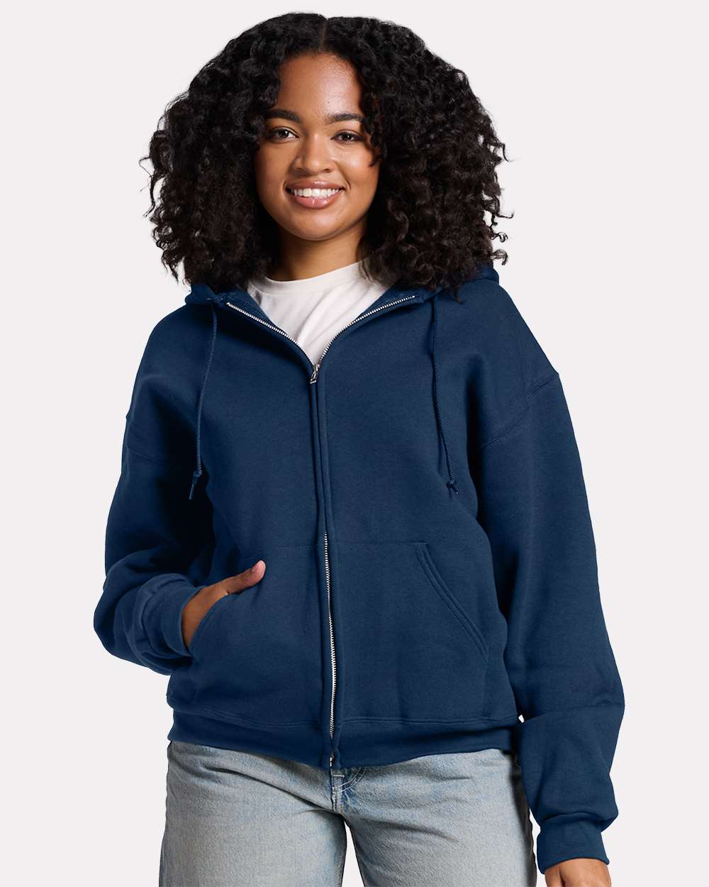 JERZEES-Z12MR-Rugged Full-Zip Hooded Sweatshirt - Image 8
