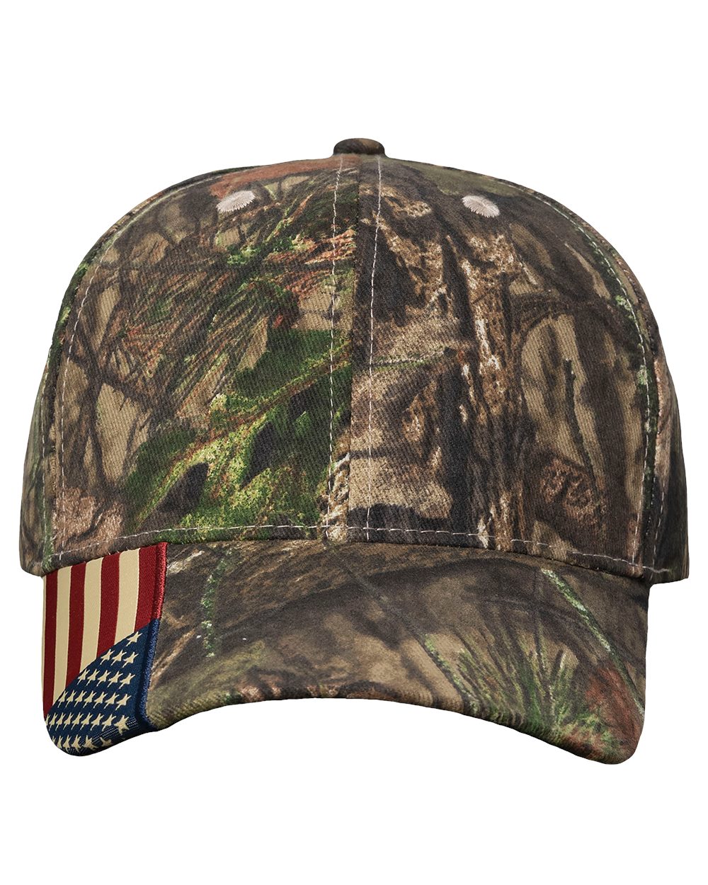 Kati-LC350-Camo Woven USA Flag Cap - Image 4