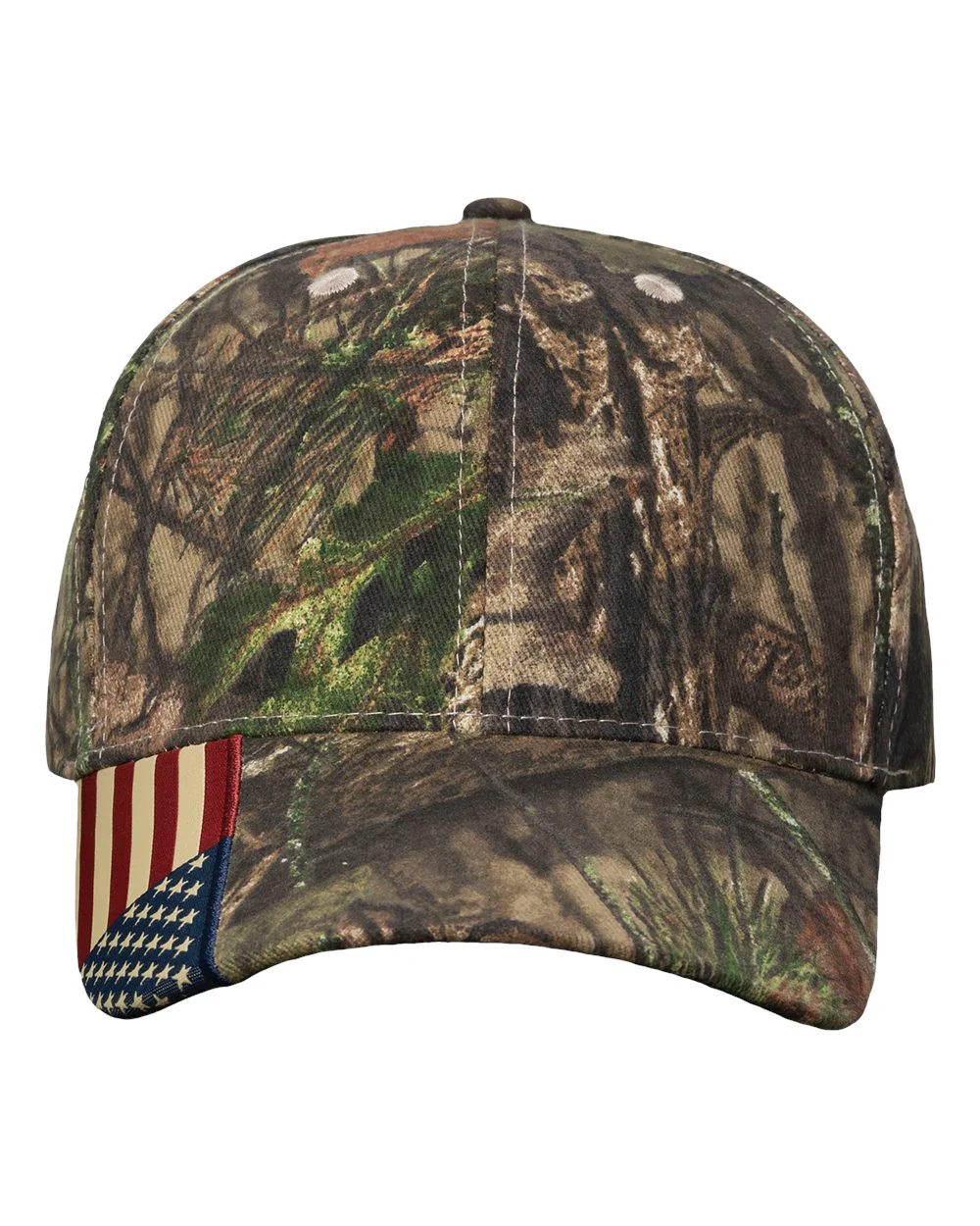 Kati-LC350-Camo Woven USA Flag Cap - Image 5