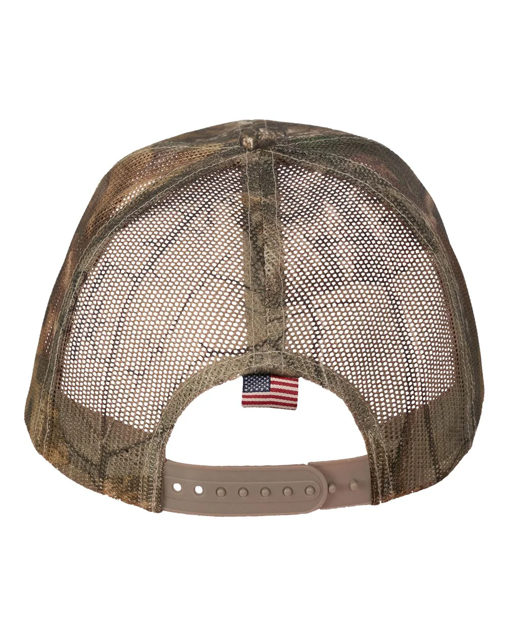 Kati-LC350M-Camo Woven USA Flag Mesh Cap - Image 2