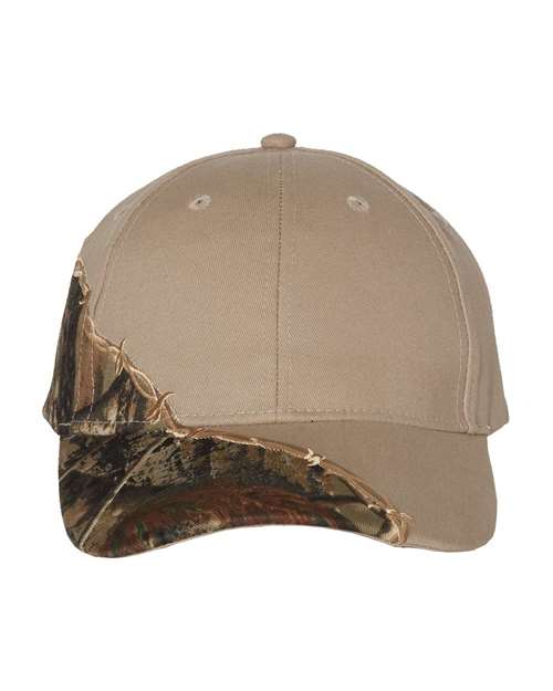 Kati-LC4BW-Licensed Camo with Barbed Wire Embroidery Cap - Image 5
