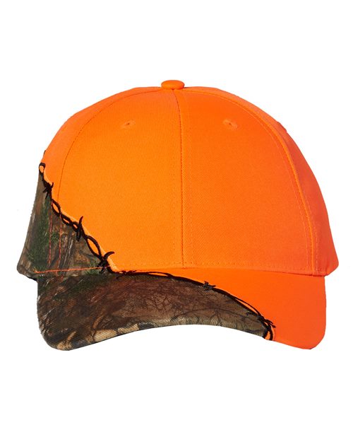 Kati-LC4BW-Licensed Camo with Barbed Wire Embroidery Cap - Image 6