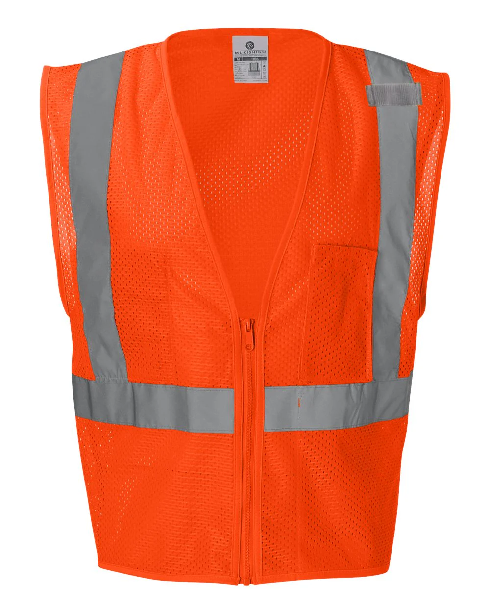 Kishigo-1085-1086-Ultra-Cool™ Mesh Vest with Pockets - Image 5