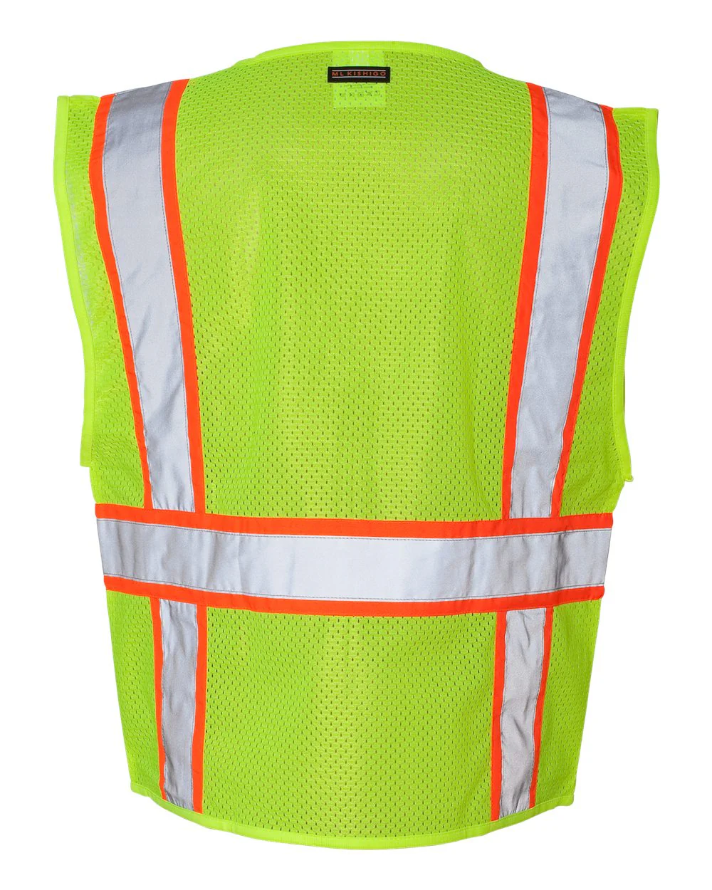Kishigo-1163-1164-Ultra-Cool™ Solid Front Vest with Mesh Back - Image 2