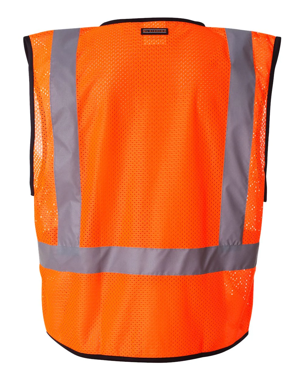 Kishigo-1193-1194-Economy Single Pocket Hook-and-Loop Mesh Vest - Image 6