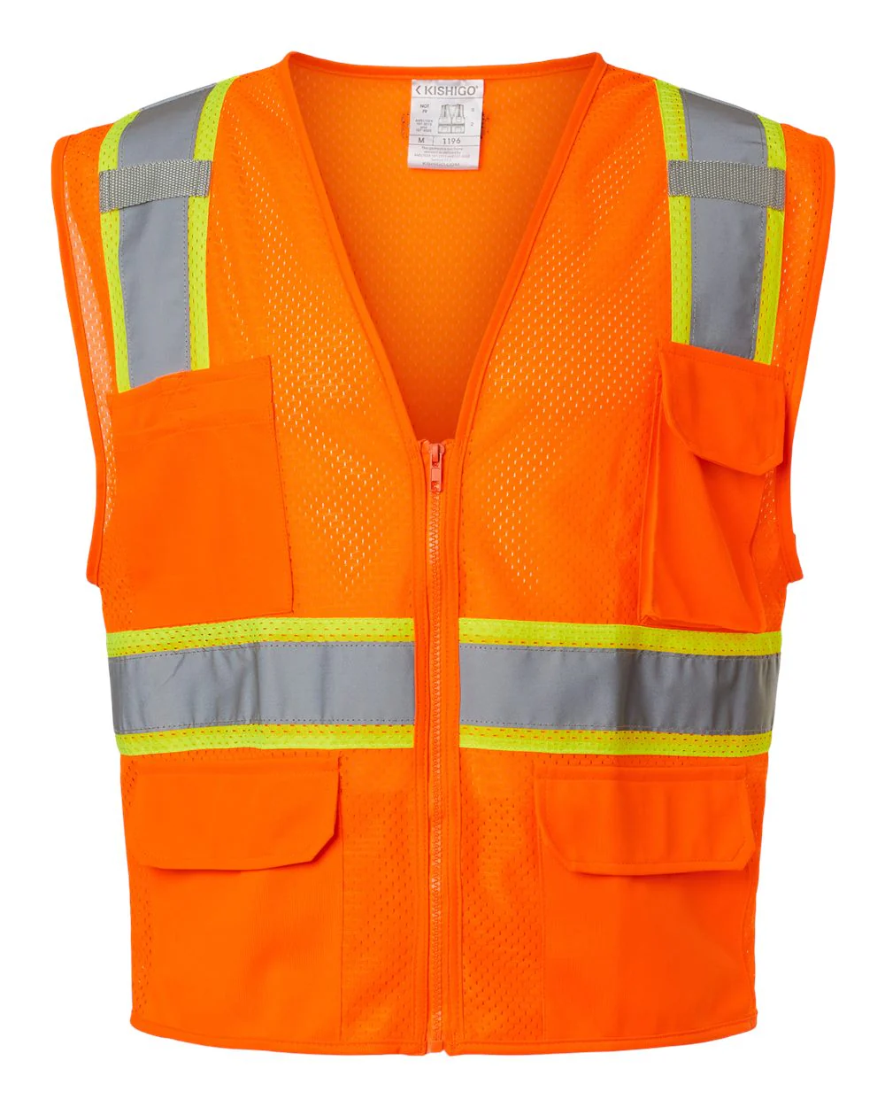 Kishigo-1195-1196-Ultra-Cool™ Multi-Pocket Vest - Image 8