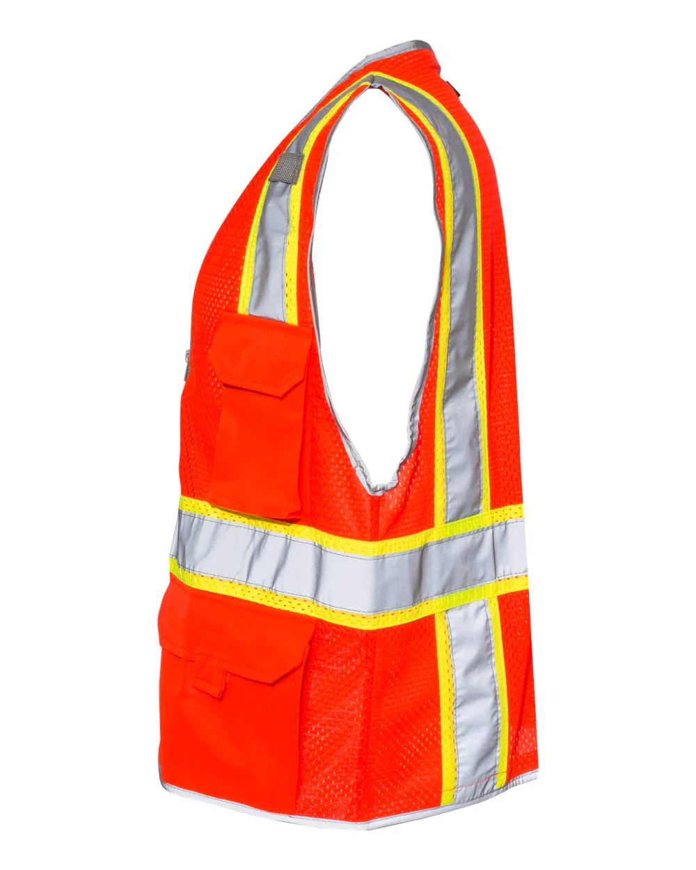 Kishigo-1510-1511-Premium Brilliant Series® Heavy-Duty Class 2 Vest - Image 3
