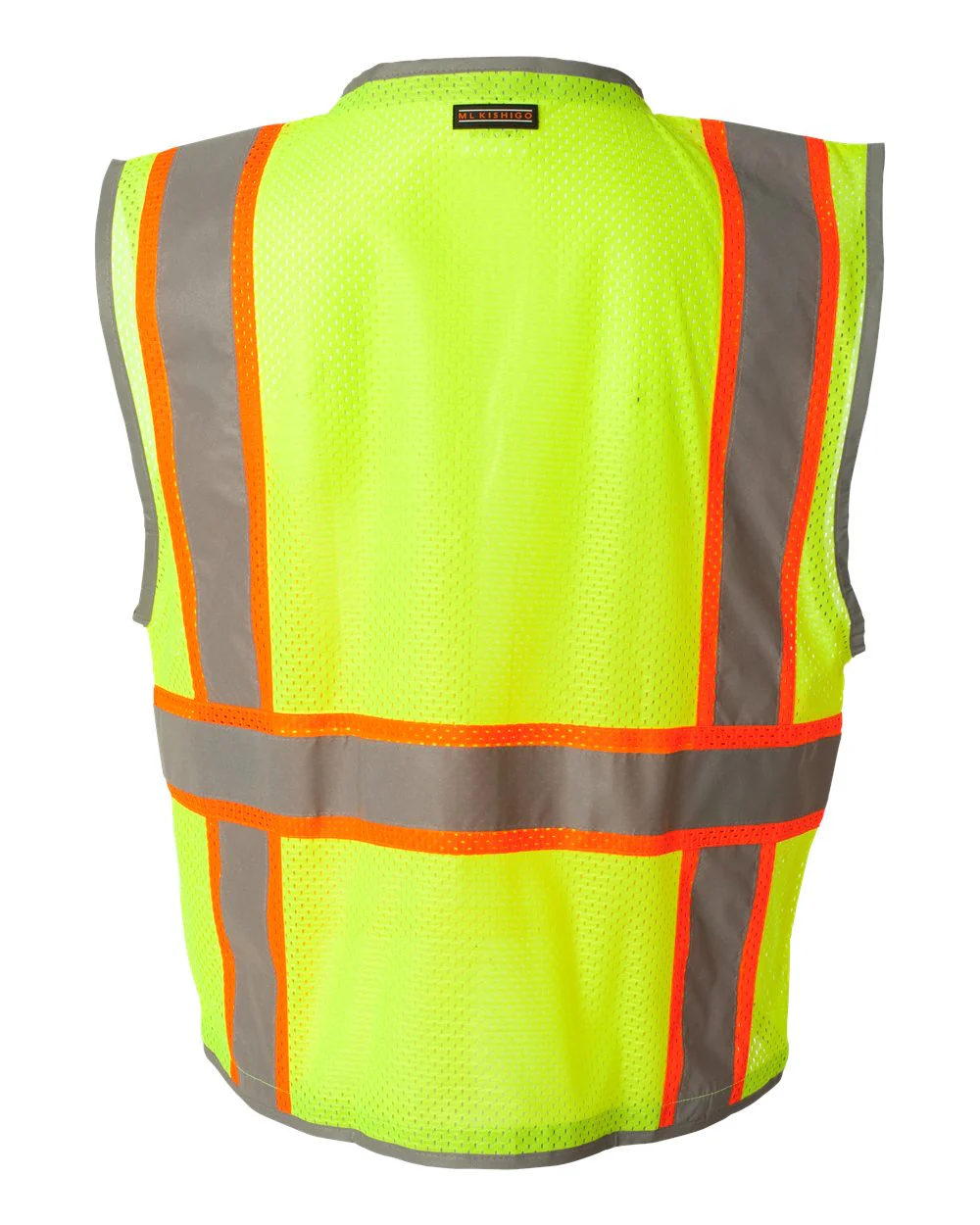Kishigo-1510-1511-Premium Brilliant Series® Heavy-Duty Class 2 Vest - Image 6