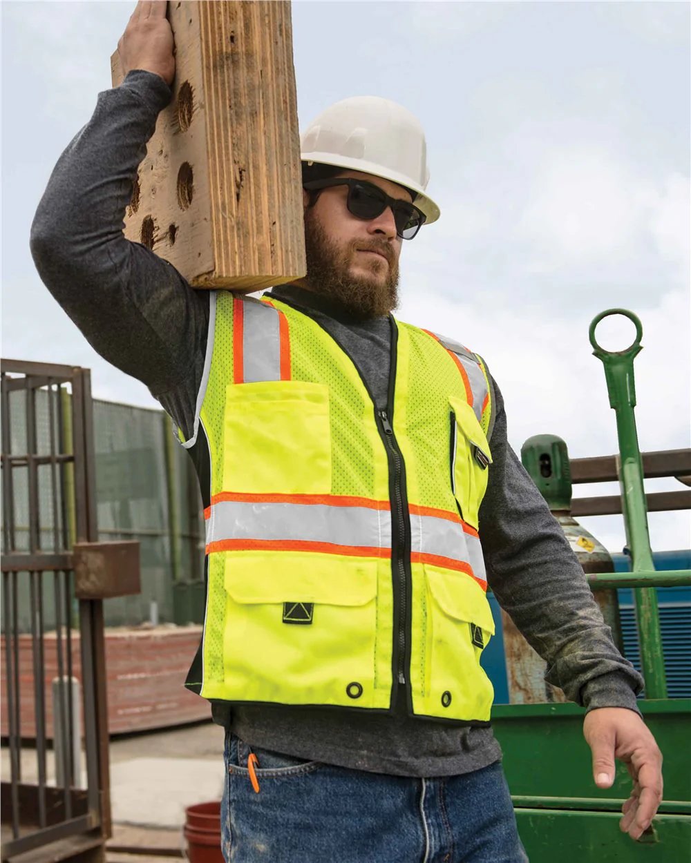 Kishigo-1513-1514-Premium Black Series® Heavy-Duty Vest - Image 4