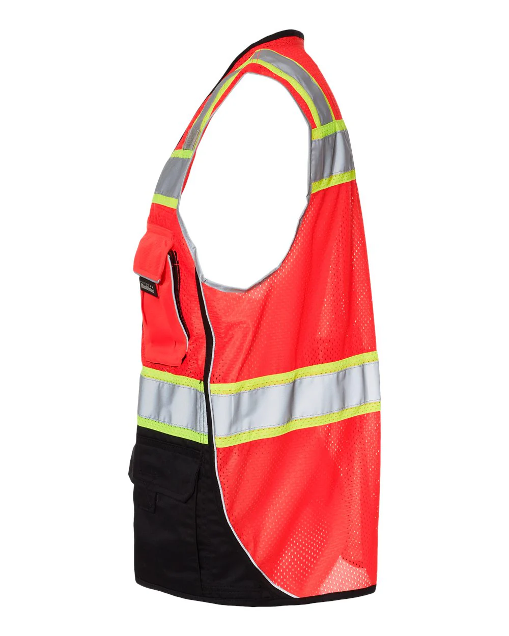 Kishigo-1515-1516-Premium Black Series® Black Bottom Class 2 Vest - Image 3