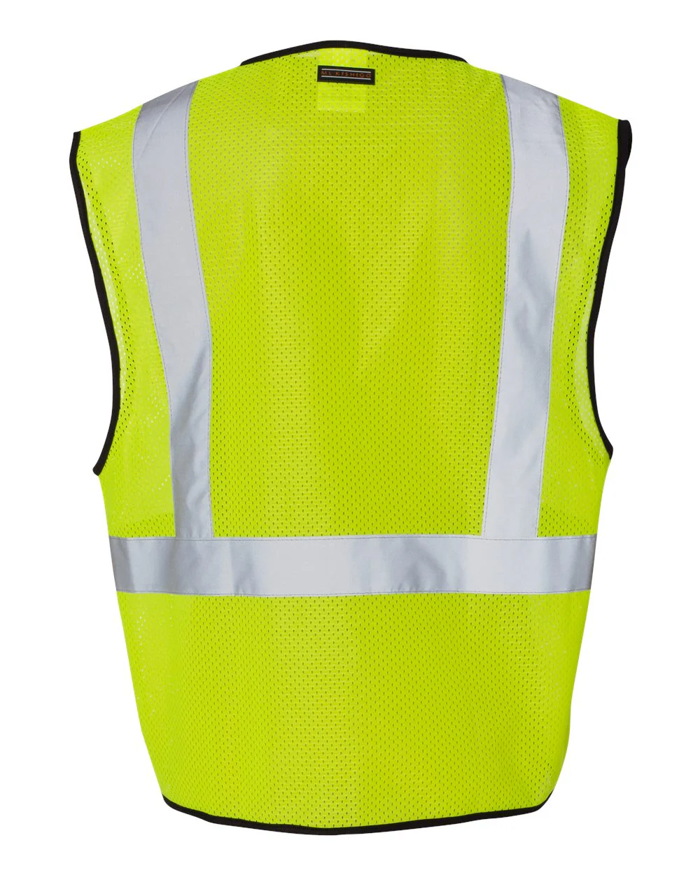 Kishigo-1519-1520-Single Pocket Zipper Mesh Class 2 Vest - Image 2