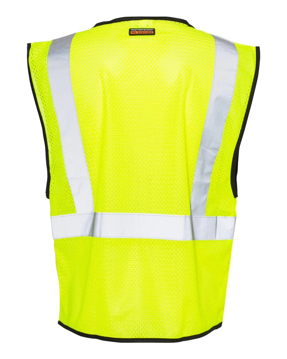 Kishigo-1547-1548-Zippered Mesh Economy Class 2 Vest - Image 2