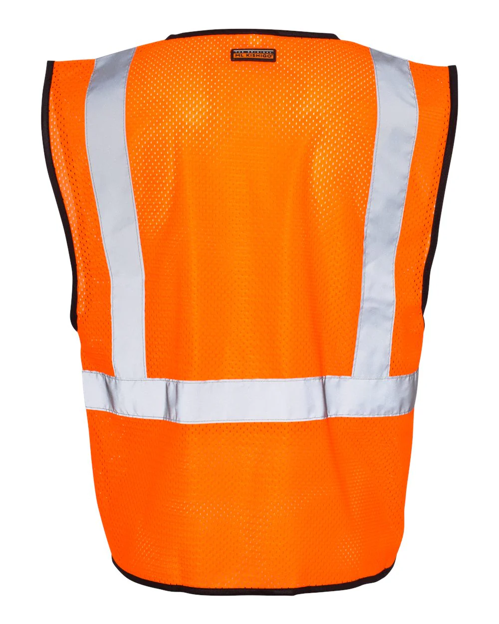 Kishigo-1547-1548-Zippered Mesh Economy Class 2 Vest - Image 6