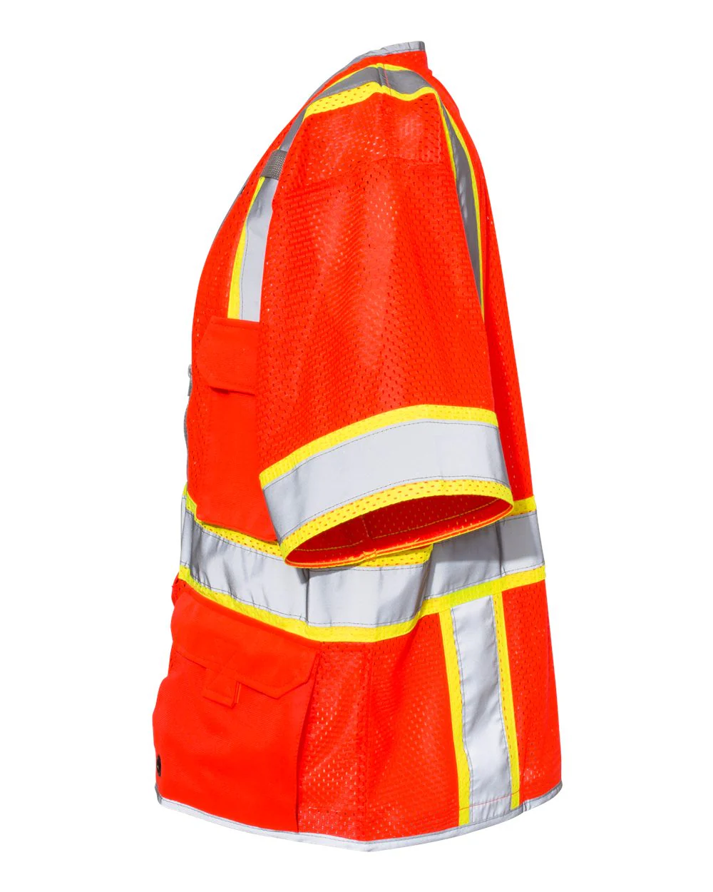 Kishigo-1550-1551-Premium Brilliant Series® Heavy Duty Class 3 Vest - Image 3