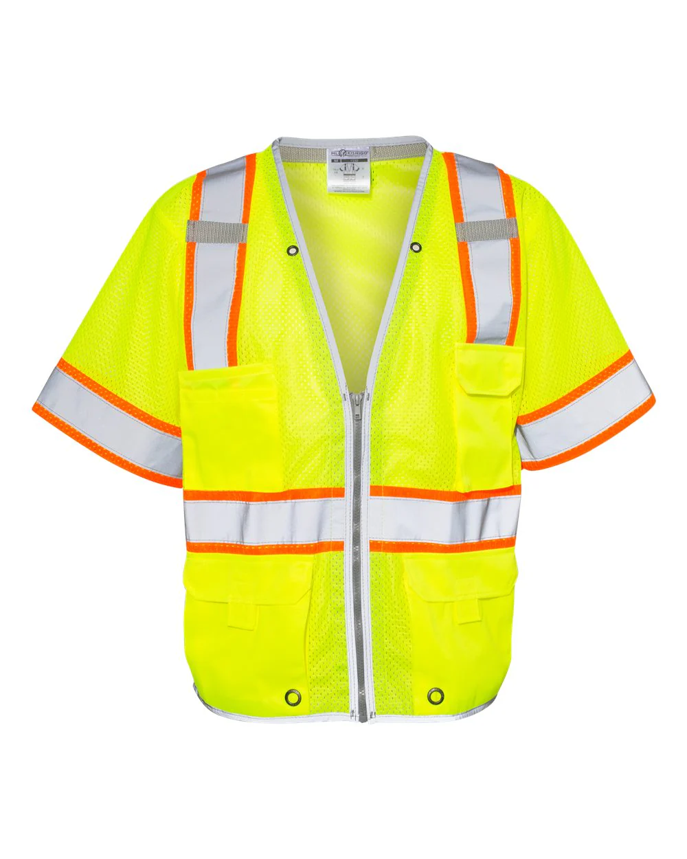 Kishigo-1550-1551-Premium Brilliant Series® Heavy Duty Class 3 Vest - Image 5