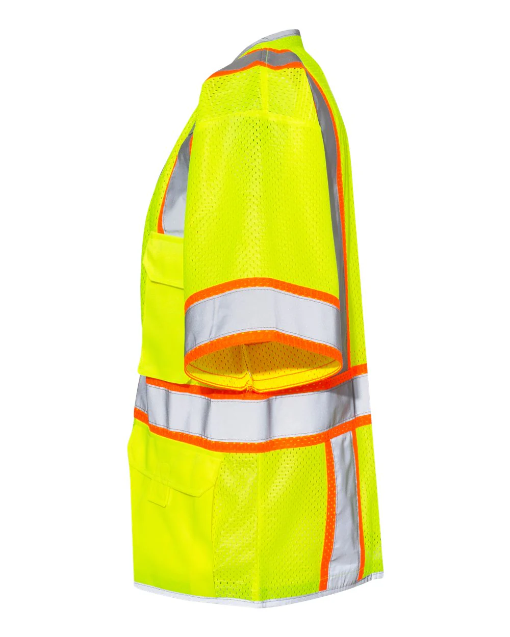 Kishigo-1550-1551-Premium Brilliant Series® Heavy Duty Class 3 Vest - Image 7