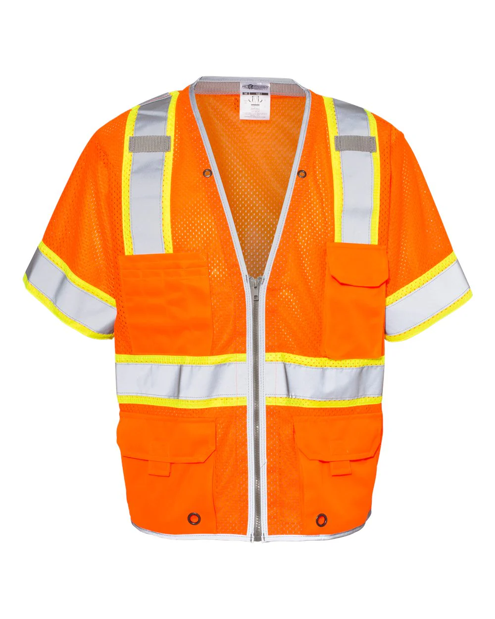 Kishigo-1550-1551-Premium Brilliant Series® Heavy Duty Class 3 Vest - Image 8