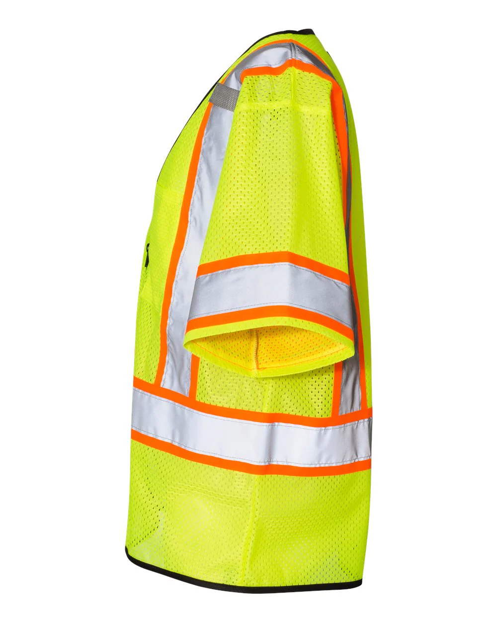 Kishigo-1565-1566-Class 3 Mesh Zippered Vest - Image 3