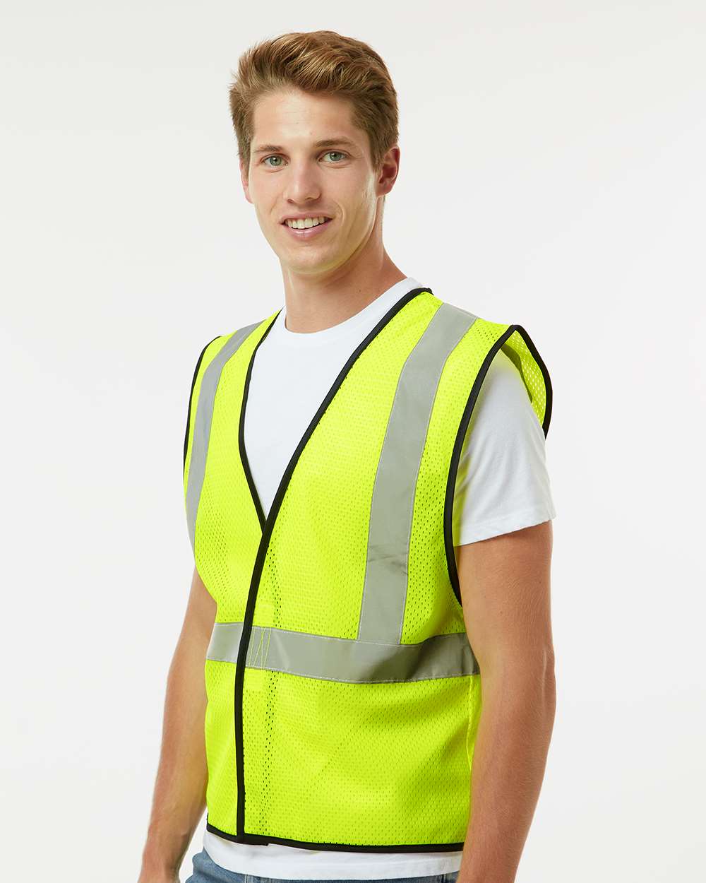 Kishigo-1571-1572-Hook-and-Loop Mesh Vest - Image 5