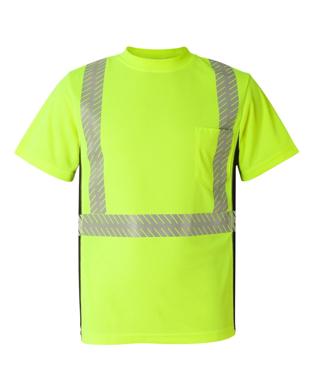 Kishigo-9114-9115-Premium Black Series® Breathable Tape Class 2 T-Shirt - Image 2